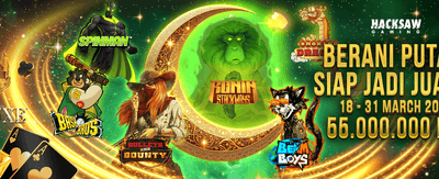 Bonus Selamat Datang Melimpah banner